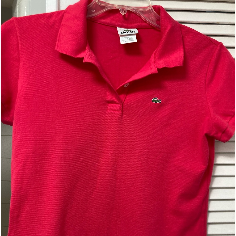 Lacoste Classic fitted woman’s top